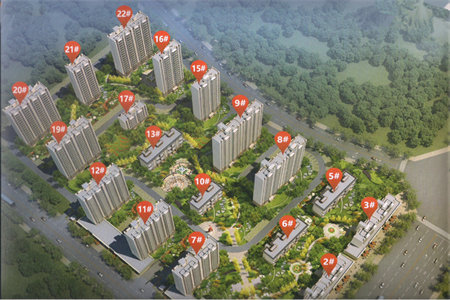 城北科圣园3室2厅1卫134m2豪华装修